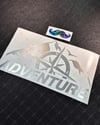 CSE7 Adventure Yazılı Sticker - Renk Seçenekli