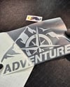 CSE7 Adventure Yazılı Sticker - Renk Seçenekli