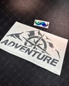 CSE7 Adventure Yazılı Sticker - YÜKSEK YAPIŞKANLI
