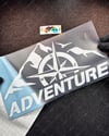 CSE7 Adventure Yazılı Sticker - YÜKSEK YAPIŞKANLI