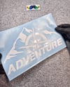 CSE7 Adventure Yazılı Sticker - YÜKSEK YAPIŞKANLI