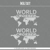 CSE9S İkili Set - World Crosser (Dunyayi Gezen) Etiketi - Mat Gumus Gri