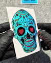 CSFT18 Renk Değiştiren Seri Kalp Gozlu Sugar Skull Kurukafa Etiketi