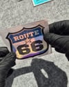CSFT22 Renk Değiştiren Seri Route 66 Etiketi