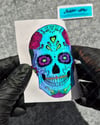 CSFT26 Renk Değiştiren Seri Sugar Skull Kurukafa Etiketi