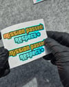 CSFT43 Renk Değiştiren Seri Respect Yazılı Etiket 2 li Set