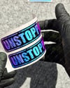 CSFT9 Renk Değiştiren Durdurulamaz (Unstoppable) Yazılı Etiket 2 li Set