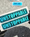 CSFT9 Renk Değiştiren Durdurulamaz (Unstoppable) Yazılı Etiket 2 li Set