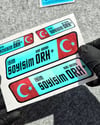 CSFTBT09 İsme Özel Kan Grubu Etiket Seti - Renk Değiştiren Seri