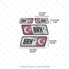 CSFTBT15 B Rh Pozitif (+) Kan Grubu Etiket Seti Renk Değiştiren Seri