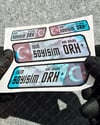 CSFTBT19 İsme Özel Kan Grubu Etiket Seti - Renk Değiştiren Seri