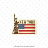 CST33 New York Etiketi