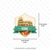CST40 Roma Italya Etiketi