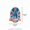 CST6 Eskitme Desenli London Etiketi