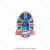 CST6 Eskitme Desenli London Etiketi