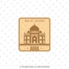 CST9 Agra Hindistan Etiketi