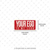 ESP46 V3 Your Ego is my Lego Yazili Etiket