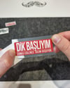 ESP49 V3 Dik Basliyim Yazili Etiket