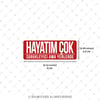 ESP51 V3 Hayatim Cok Surukleyici Yazili Etiket