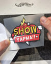 ESP7 Sov Yapma Yazili Cizgi Roman Efekti Etiketi