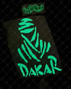 GIDW27 Karanlıkta Işıldayan Dakar Etiketi