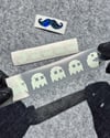GIDW28 Karanlıkta Işıldayan Pac Man Etiketi