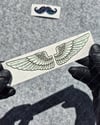 GIDW43 Karanlıkta Işıldayan Kanat Etiketi