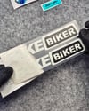GIDW45 Karanlıkta Işıldayan Fake Biker Etiketi 2li Set