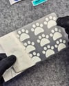 GIDW6 Karanlıkta Işıldayan Kedi Patileri Etiket Seti 12li Set