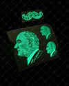 GIDW8 Karanlıkta Işıldayan Ataturk Cizgi Calisma Etiket Seti