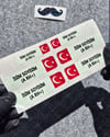 GIDWBT10 Karanlıkta Işıldayan İsme Özel Kan Grubu Etiket Seti