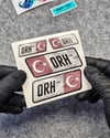 GIDWBT11 Karanlıkta Işıldayan 0 Rh Negatif (-) Kan Grubu Etiket Seti