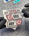 GIDWBT14 Karanlıkta Işıldayan A Rh Negatif (-) Kan Grubu Etiket Seti