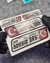 GIDWBT19 Karanlıkta Işıldayan İsme Özel Kan Grubu Etiket Seti