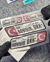 GIDWBT19 Karanlıkta Işıldayan İsme Özel Kan Grubu Etiket Seti