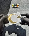 GLD6 Altın Seri Ay Yıldız Etiketi