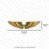 GLD9 Altın Seri Kanat Etiketi