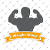 GYM14 Agırlık Kaldırma Etiketi