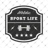 GYM17 Sport Life Etiketi