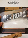 HBG116 Lastik Izi Efektli Off Road Yazisi