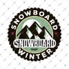 HBG26 Snowboard Etiketi