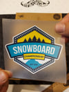 HBG37 Snowboard Etiketi
