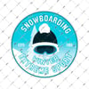 HBG38 Extrem Spor Snowboard Etiketi