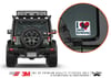 HBG45 I love Snowboard Etiketi
