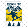 HBG50 Snowboard Yapmak Icin Dogmus Etiketi