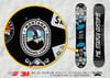 HBG94 Snowboard Montana Yazili Etiket