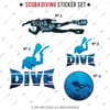 HBGBDL12 Dalgic Sticker Seti 4 Parca