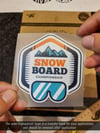 HBGBDL2 Snowboard Sticker Seti 5 Parca