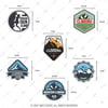 HBGBDL22 Kamp Sticker Seti 6 Parca