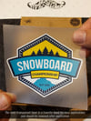 HBGBDL4 Snowboard Sticker Seti 5 Parca